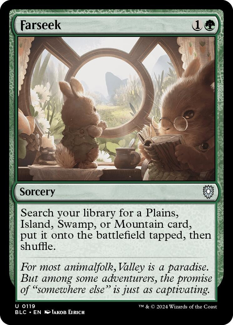 Farseek (119) (Commander: Bloomburrow)