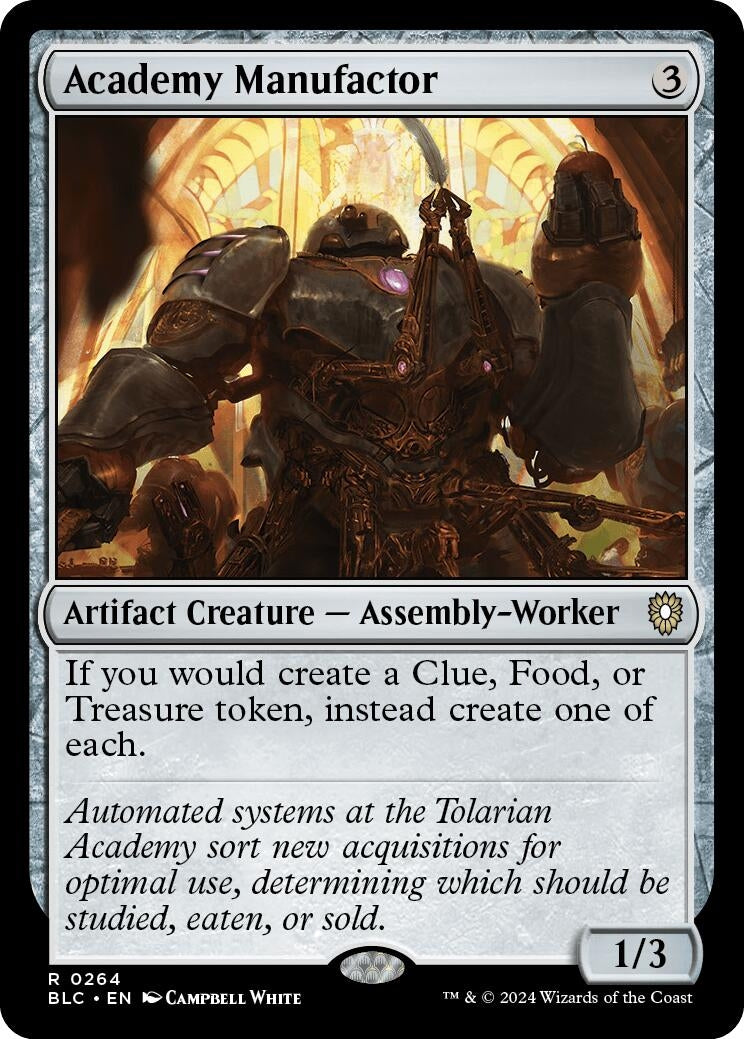 Academy Manufactor (264) (Commander: Bloomburrow) (BLC)
