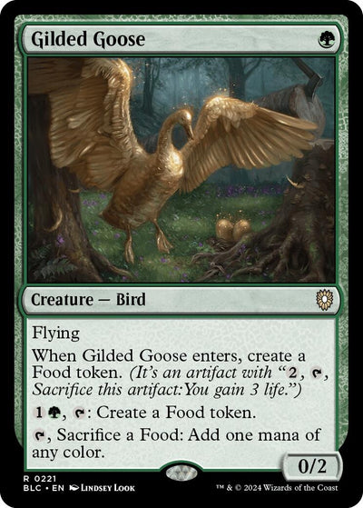 Gilded Goose (221) (Commander: Bloomburrow)