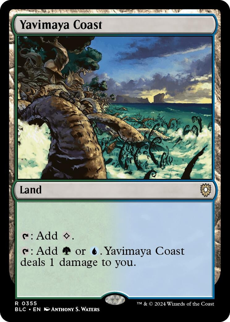 Image for Yavimaya Coast (355) - Magic: The Gathering