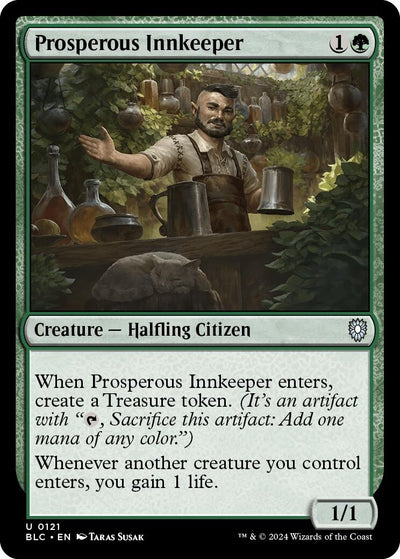 Prosperous Innkeeper (121) (Commander: Bloomburrow)
