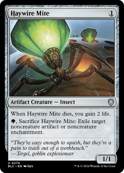 Haywire Mite (274) (Commander: Bloomburrow)