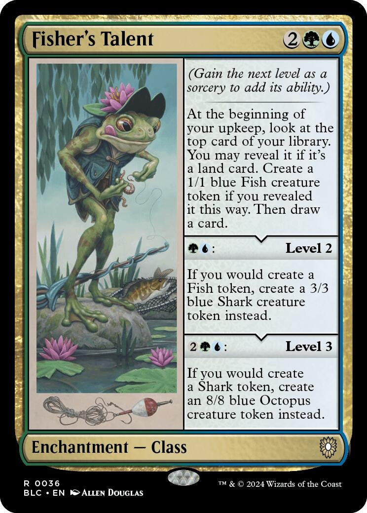 Fisher's Talent (36) (Commander: Bloomburrow)