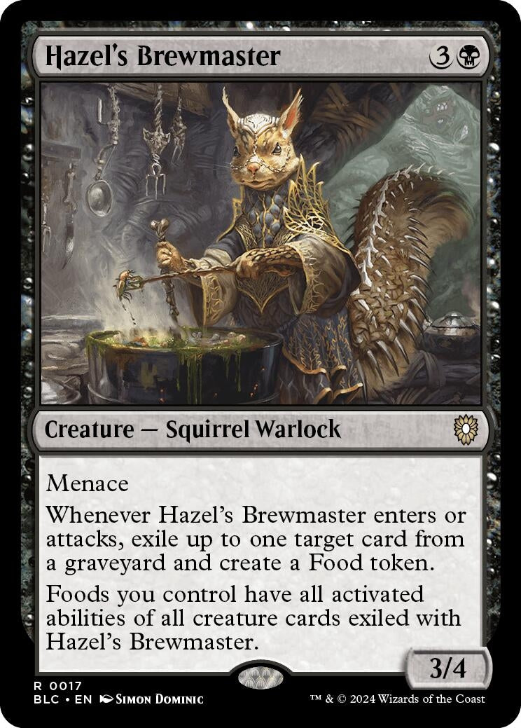 Hazel's Brewmaster (17) (Commander: Bloomburrow)