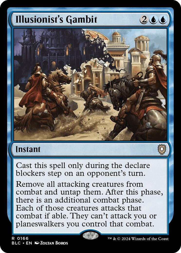 Illusionist's Gambit (166) (Commander: Bloomburrow)