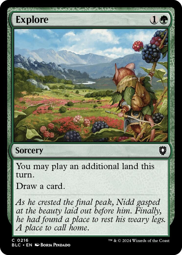Explore (216) (Commander: Bloomburrow)