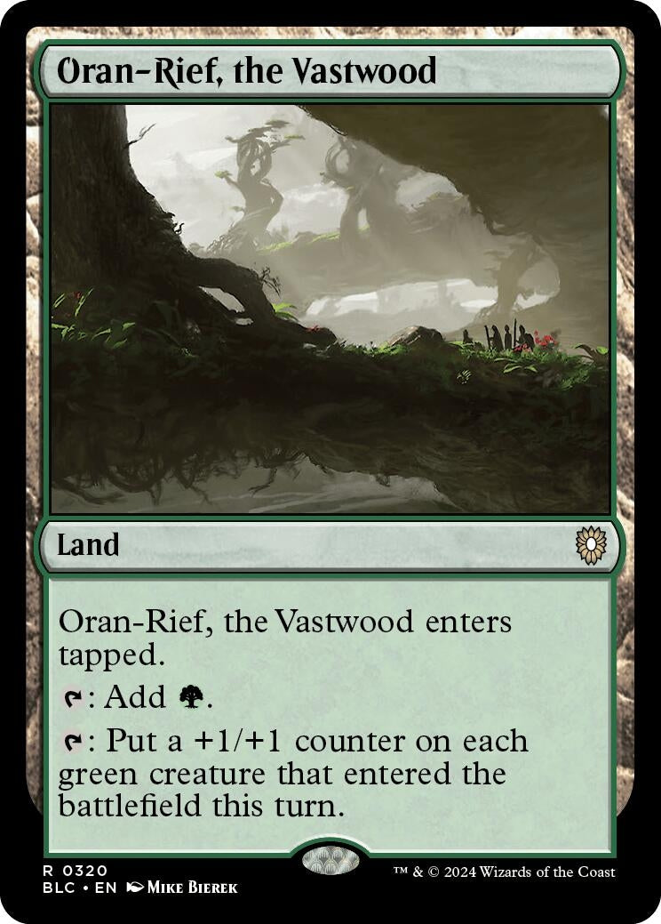 Oran-Rief, the Vastwood (320) (Commander: Bloomburrow)