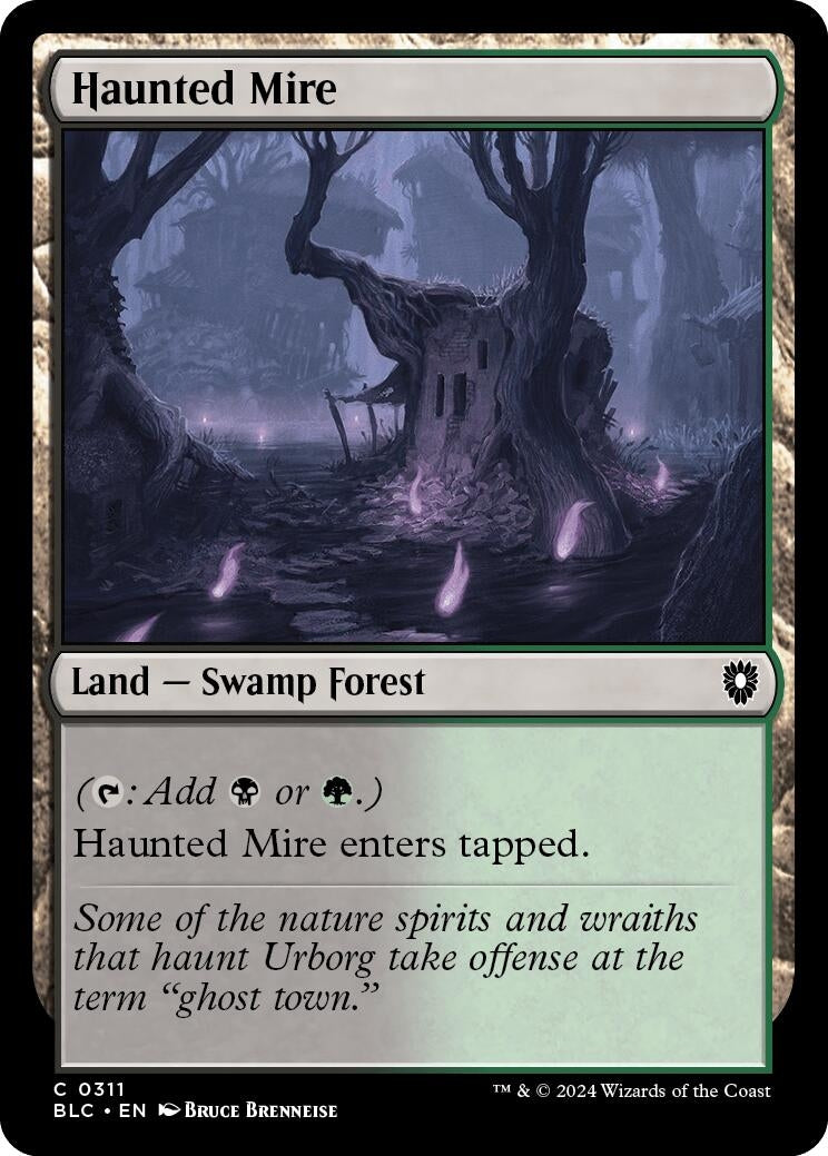 Haunted Mire (311) (Commander: Bloomburrow)
