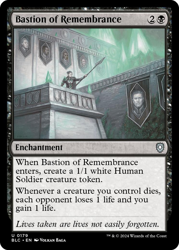 Bastion of Remembrance (179) (Commander: Bloomburrow)