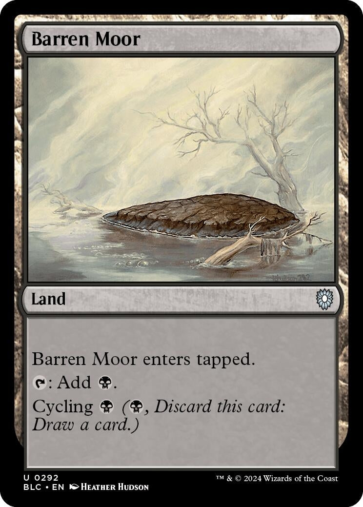 Barren Moor (292) (Commander: Bloomburrow)