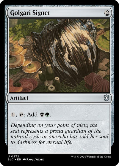Golgari Signet (272) (Commander: Bloomburrow)