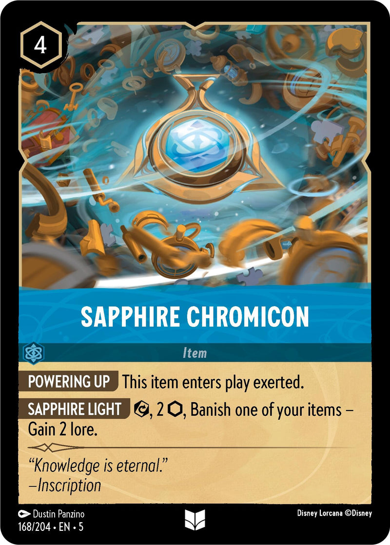 Sapphire Chromicon (168/204) (Shimmering Skies)