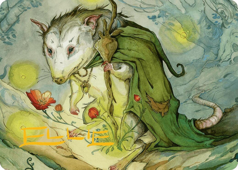 Tender Wildguide Art Card (Gold-Stamped Signature) (34) (Art Series: Bloomburrow)