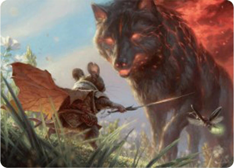Repel Calamity Art Card (2) (Art Series: Bloomburrow)
