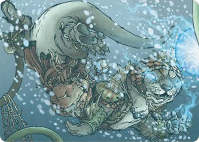 Kitsa, Otterball Elite Art Card (42) (Art Series: Bloomburrow)