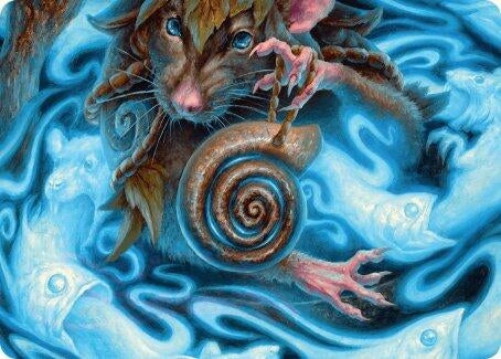 Mind Spiral Art Card (8) (Art Series: Bloomburrow)