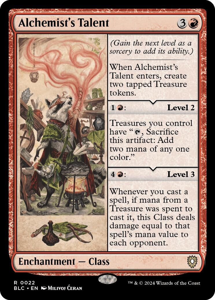 Alchemist's Talent (22) (Commander: Bloomburrow)