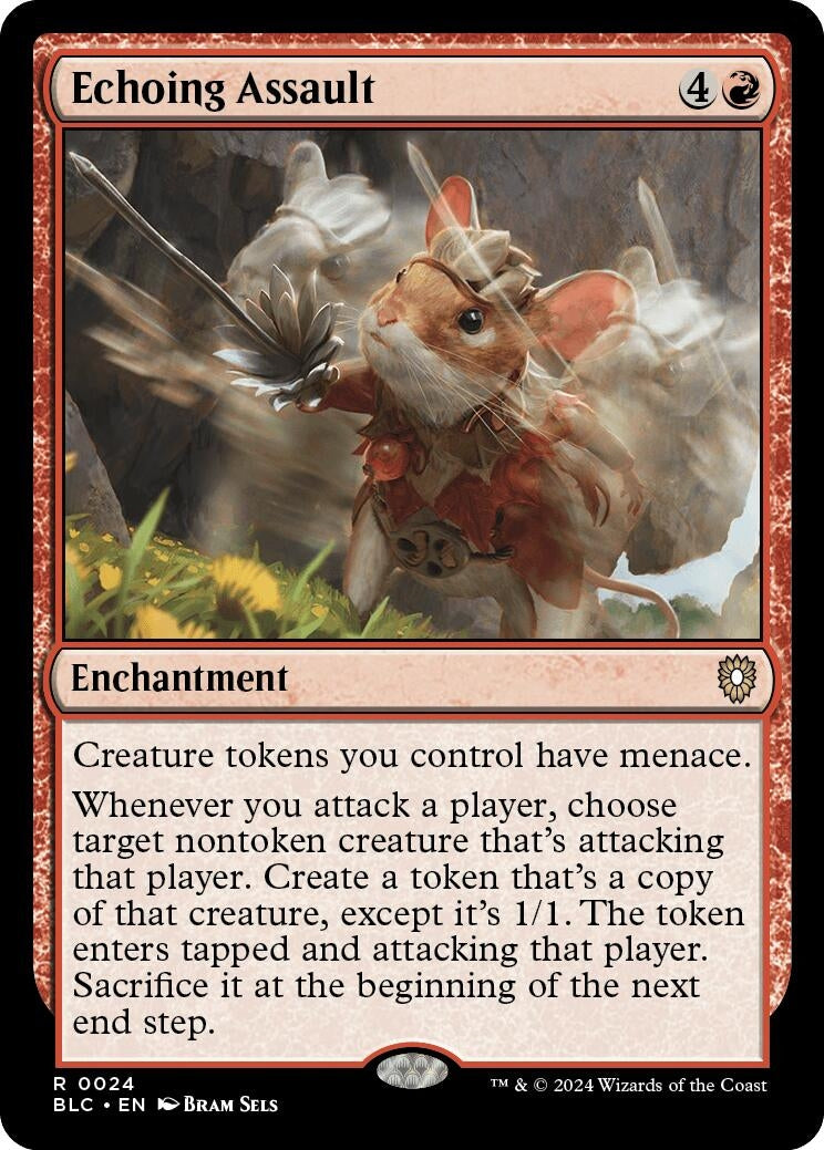 Echoing Assault (24) (Commander: Bloomburrow)