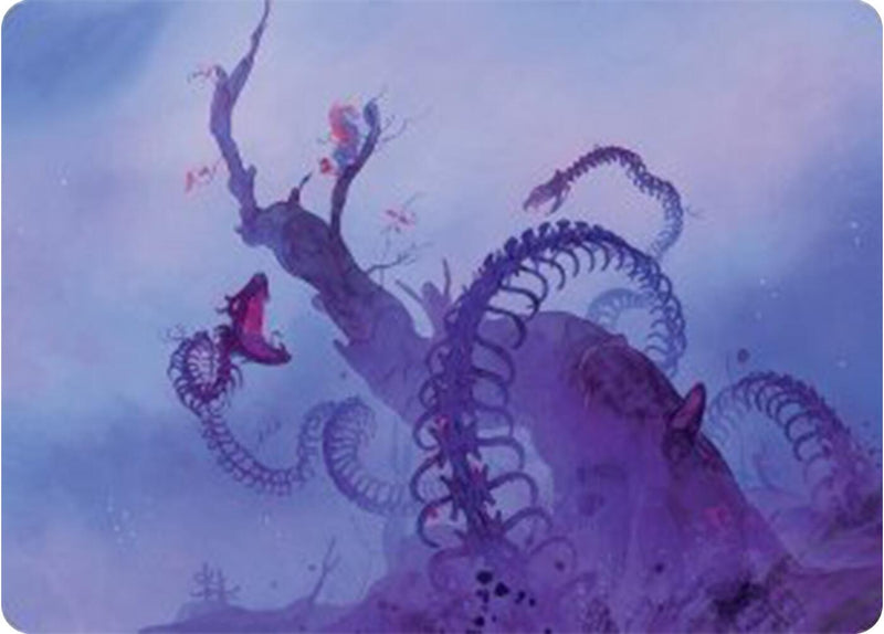 Coiling Rebirth Art Card (44) (Art Series: Bloomburrow)