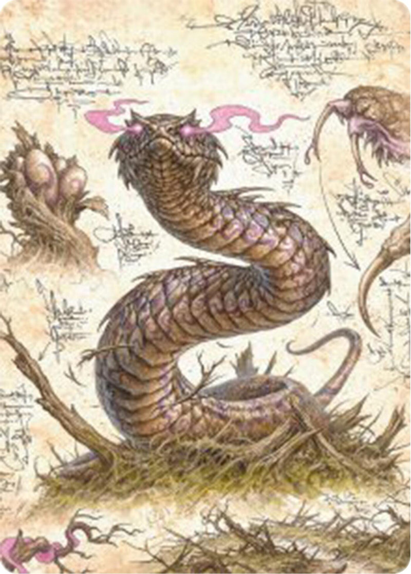 Rottenmouth Viper Art Card (36) (Art Series: Bloomburrow)