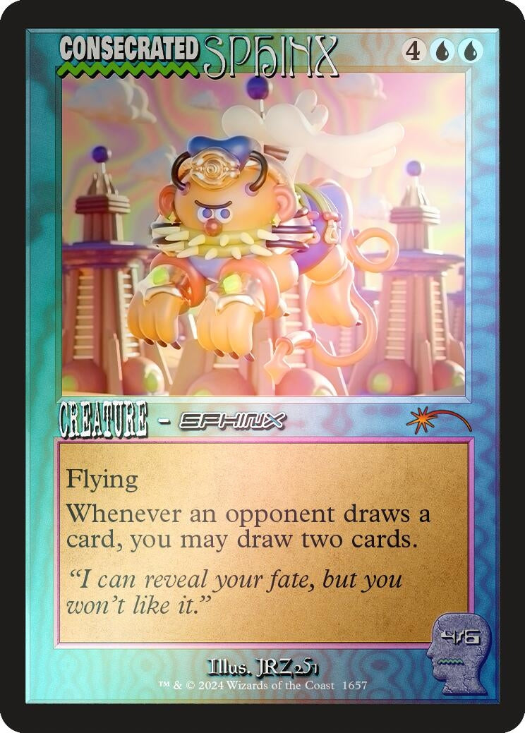 Consecrated Sphinx (1657) (Rainbow Foil) (1657) (Secret Lair Drop Series)