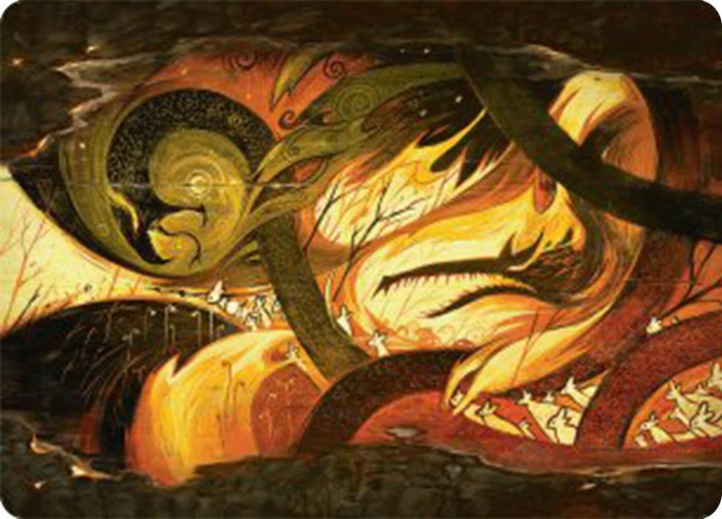 Season of Loss Art Card (17) (Art Series: Bloomburrow)