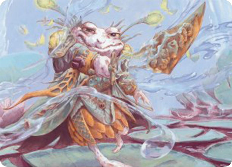 Glarb, Calamity's Augur Art Card (40) (Art Series: Bloomburrow)
