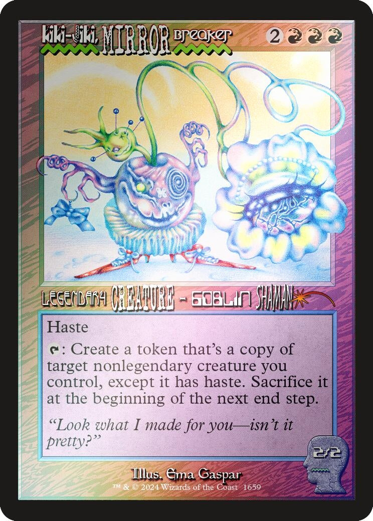 Kiki-Jiki, Mirror Breaker (Rainbow Foil) (1659) (Secret Lair Drop Series)