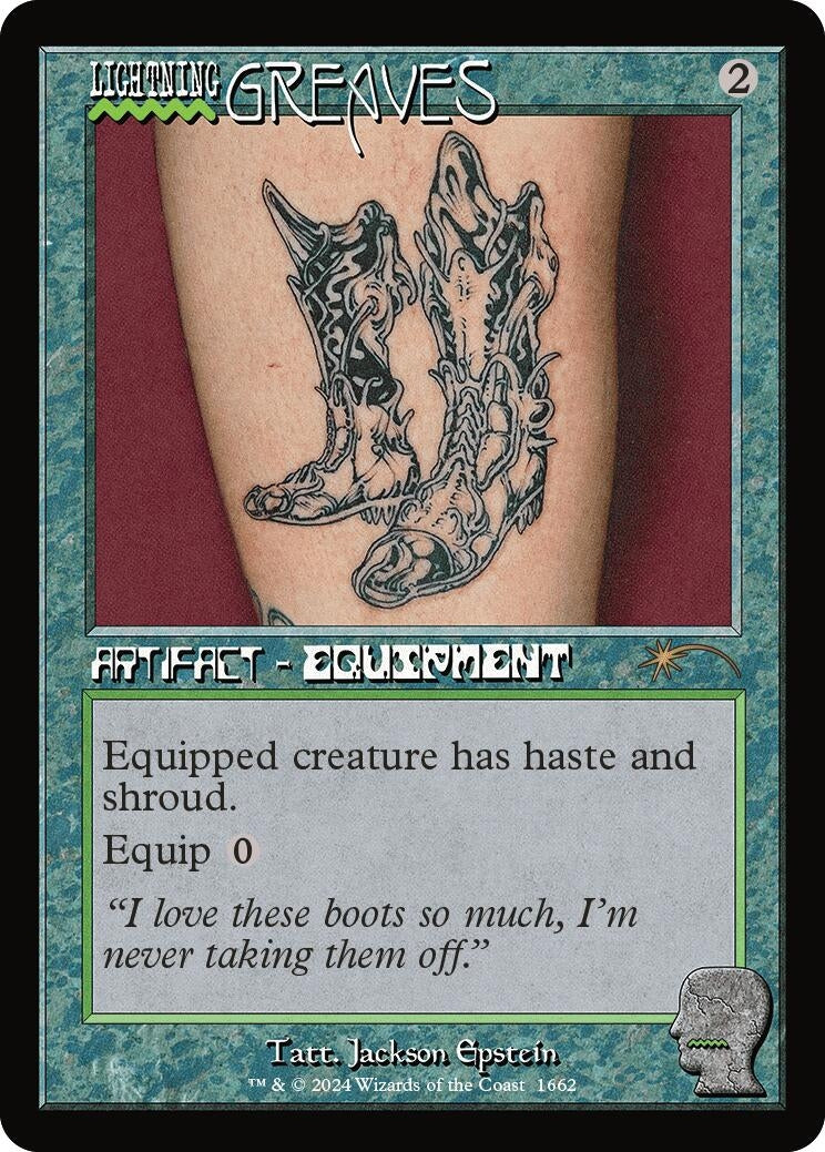 Lightning Greaves (1662) (1662) (Secret Lair Drop Series)