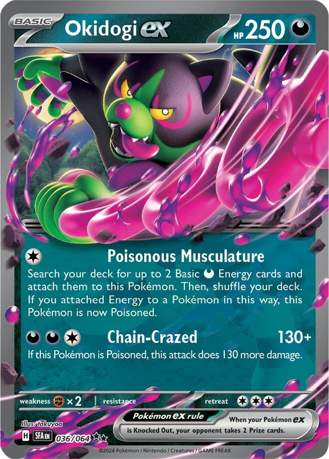 Image for Okidogi ex (036/064) (SV: Shrouded Fable) - Pokemon