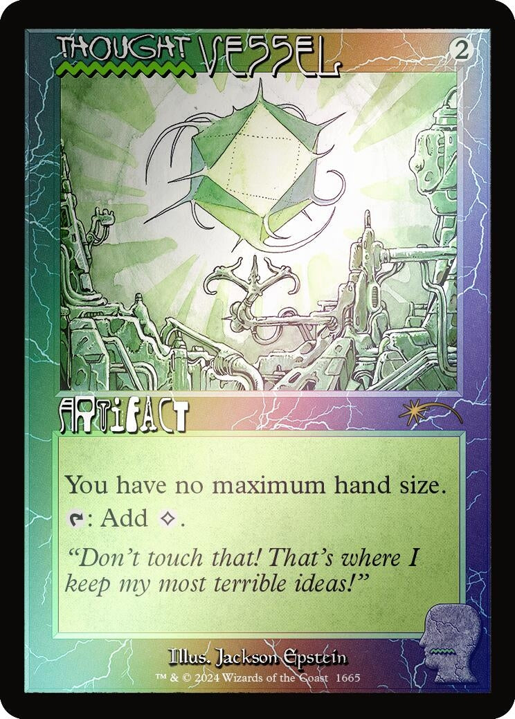 Thought Vessel (1665) (Rainbow Foil) (1665) (Secret Lair Drop Series)