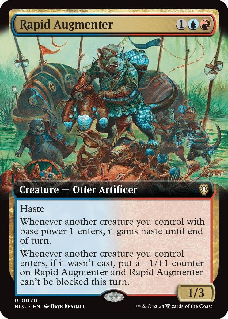Rapid Augmenter (Extended Art) (70) (Commander: Bloomburrow)