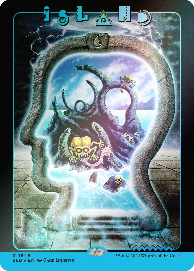 Island (1648) (Rainbow Foil) (1648) (Secret Lair Drop Series)