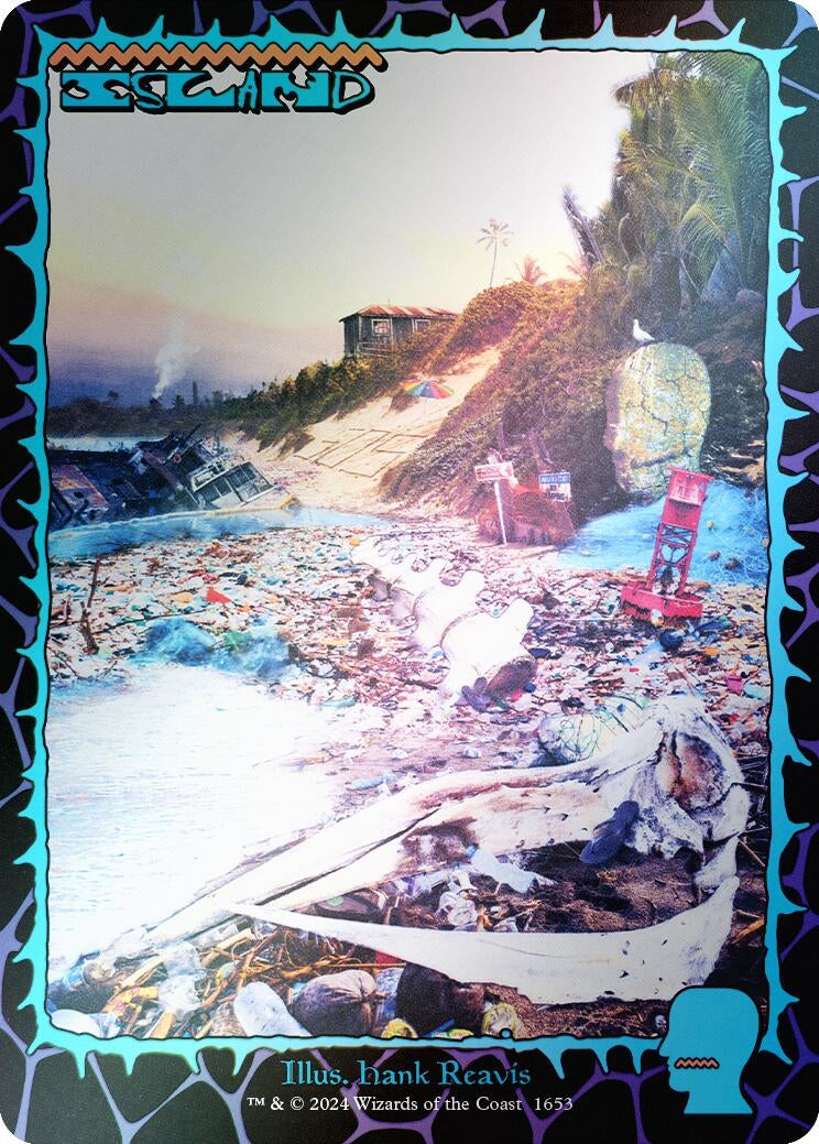 Island (1653) (Rainbow Foil) (1653) (Secret Lair Drop Series)