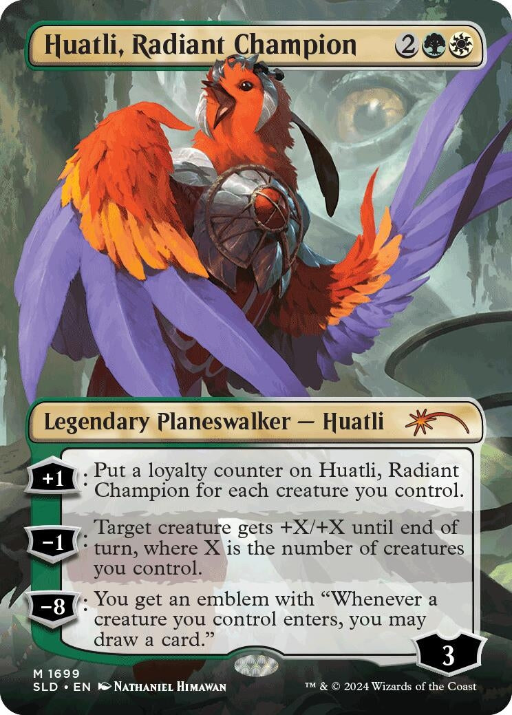 Huatli, Radiant Champion (1699) (Secret Lair Drop Series)