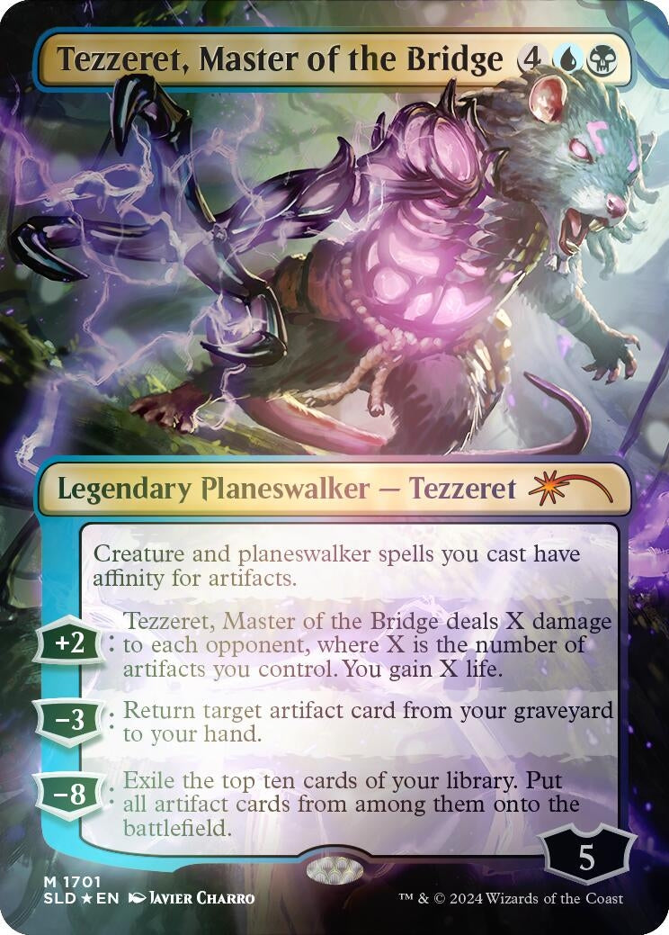 Tezzeret, Master of the Bridge (Rainbow Foil) (1701) (Secret Lair Drop Series)