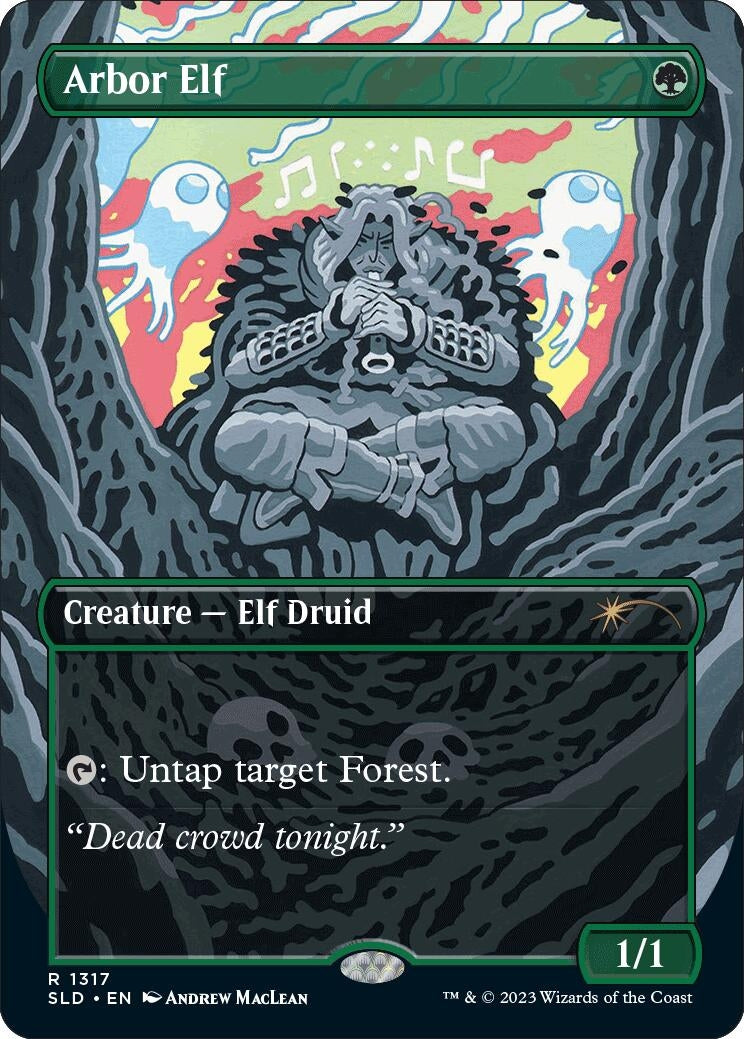 Arbor Elf (1317) (Secret Lair Drop Series)