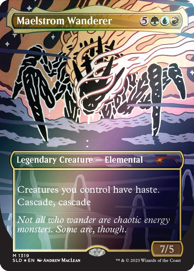 Maelstrom Wanderer (Rainbow Foil) (1319) (Secret Lair Drop Series)