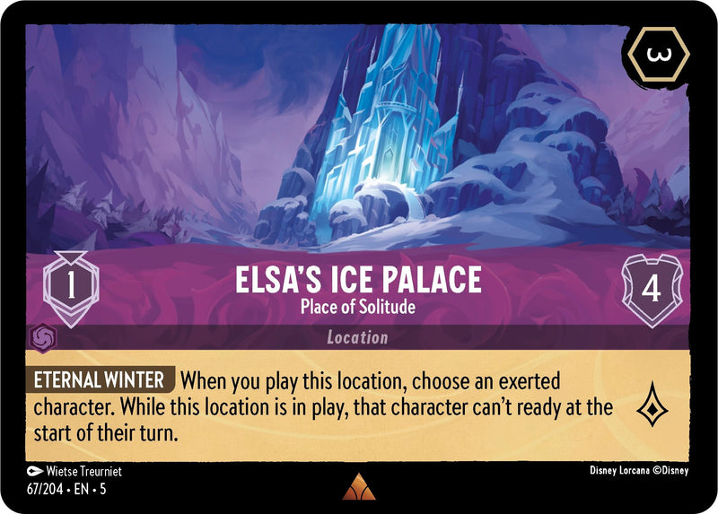 Elsa's Ice Palace - Place of Solitude (67/204) (Shimmering Skies)