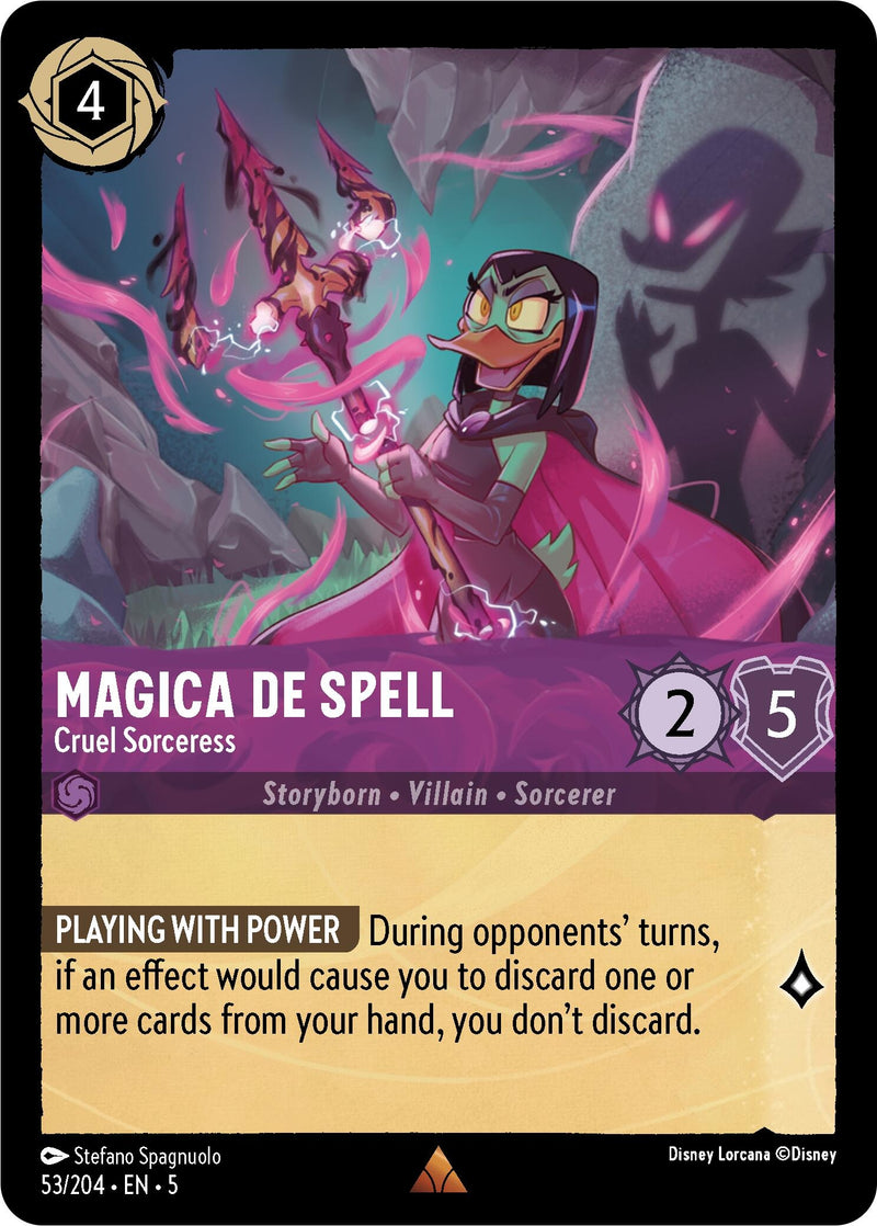 Magica De Spell - Cruel Sorceress (53/204) (Shimmering Skies)