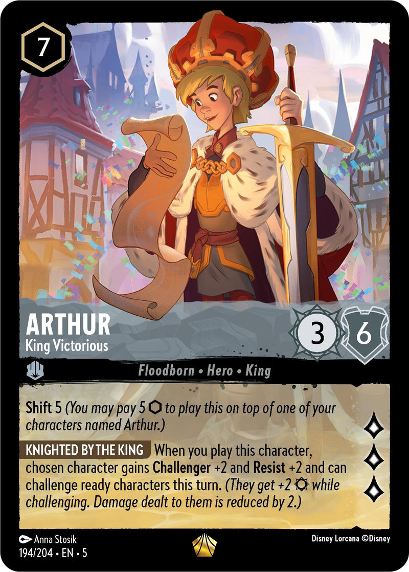 Arthur - King Victorious (194/204) (Shimmering Skies)