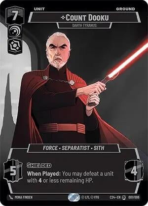 Image for Count Dooku - Darth Tyranus (001/006) [CE2024]