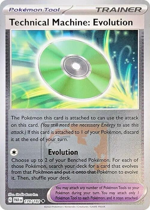 Image for Technical Machine: Evolution - 178/182 (League Promo) (178/182) (League & Championship Cards) - Pokemon