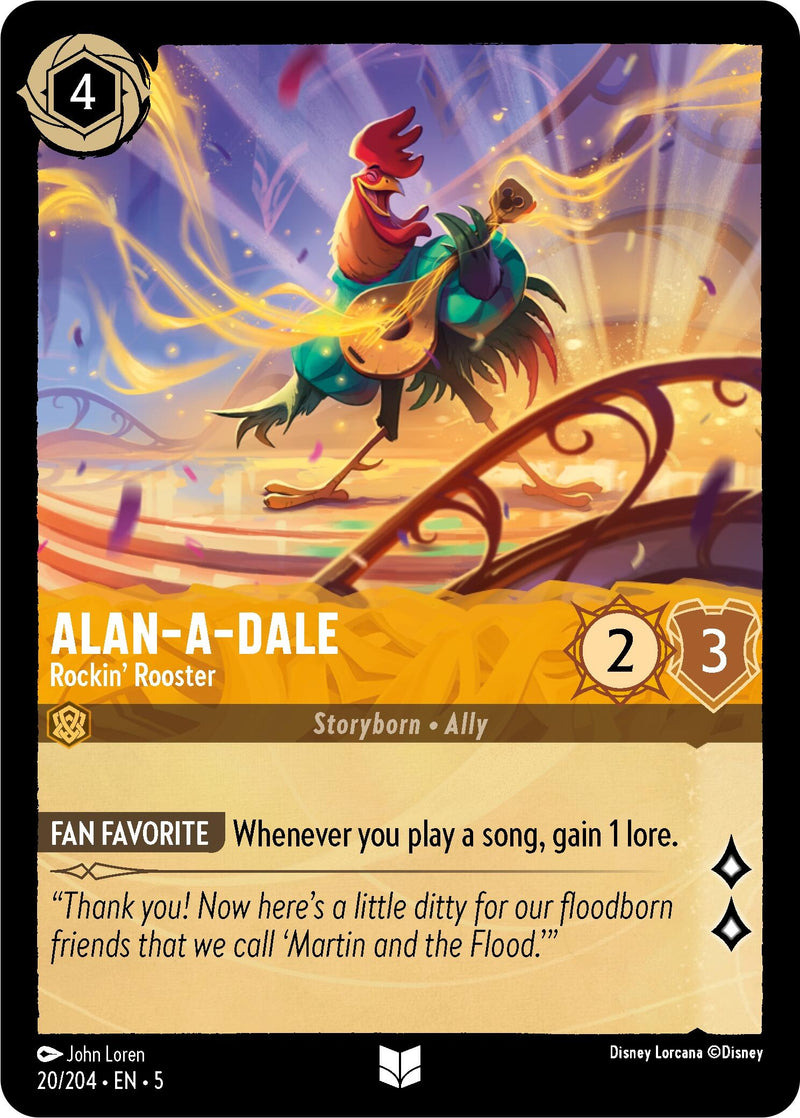 Alan-A-Dale - Rockin' Rooster (20/204) (Shimmering Skies)