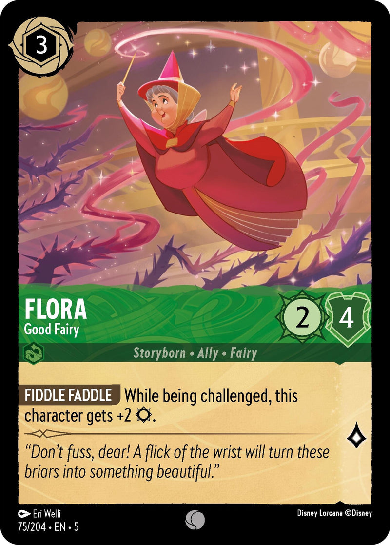 Flora - Good Fairy (75/204) (Shimmering Skies)
