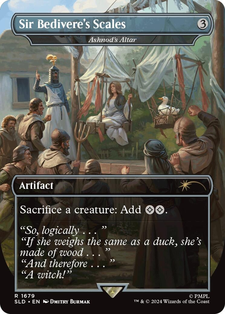 Sir Bedivere's Scales - Ashnod's Altar (1679) (Secret Lair Drop Series)