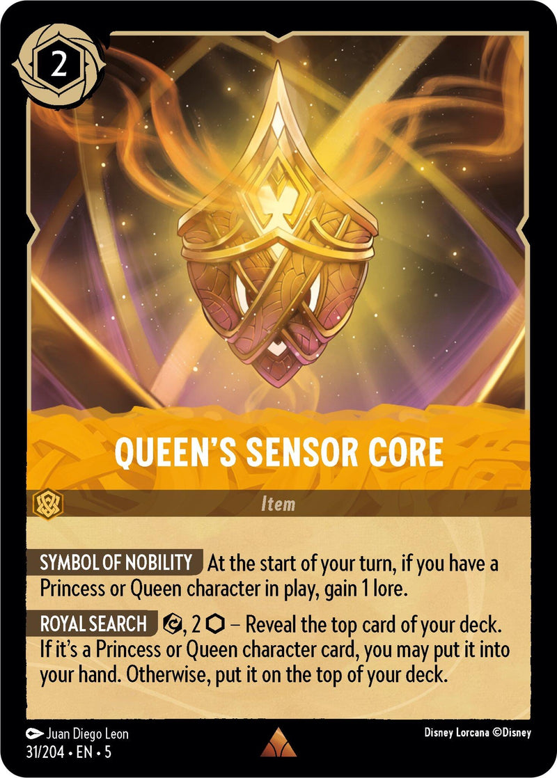 Queen's Sensor Core (31/204) (Shimmering Skies)