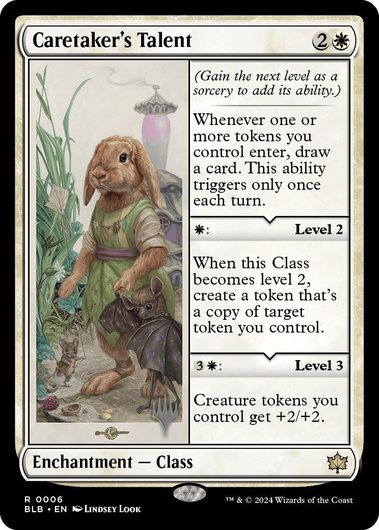 Caretaker's Talent (6) (Promo Pack: Bloomburrow)