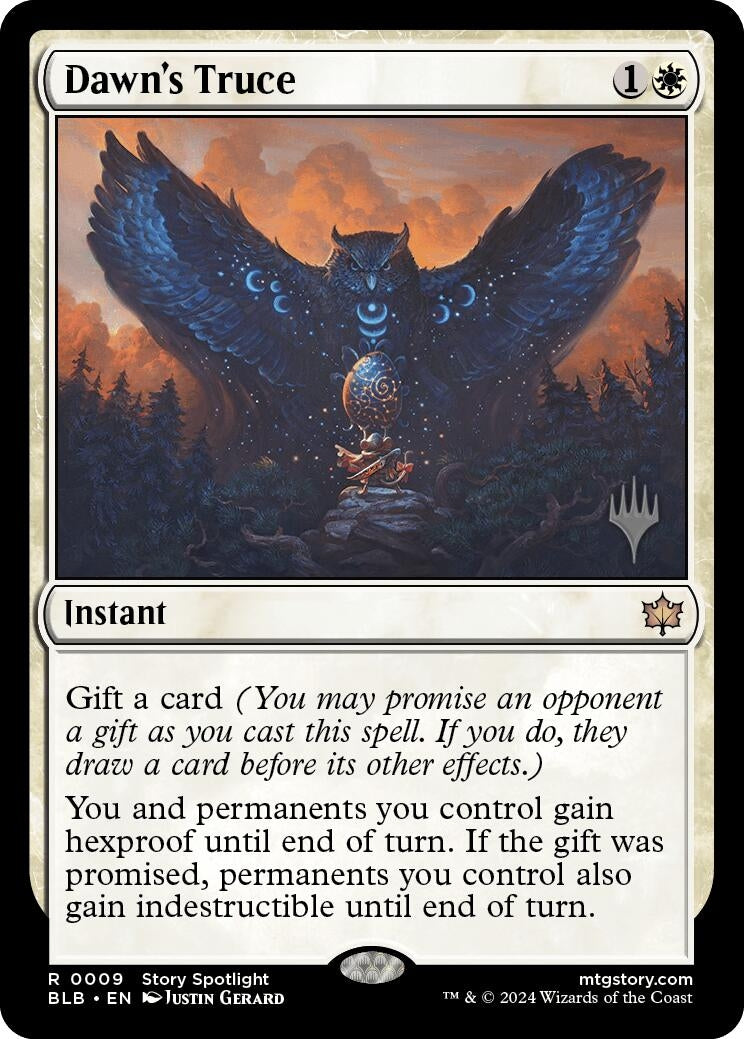 Dawn's Truce (9) (Promo Pack: Bloomburrow)