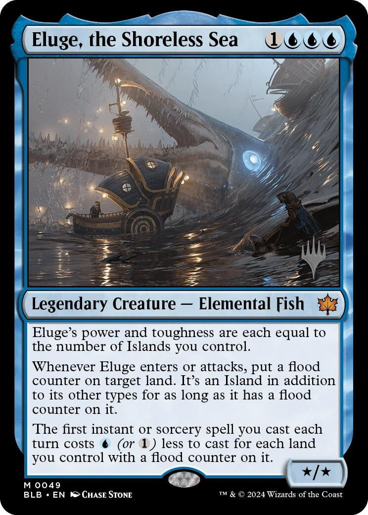Eluge, the Shoreless Sea (49) (Promo Pack: Bloomburrow)